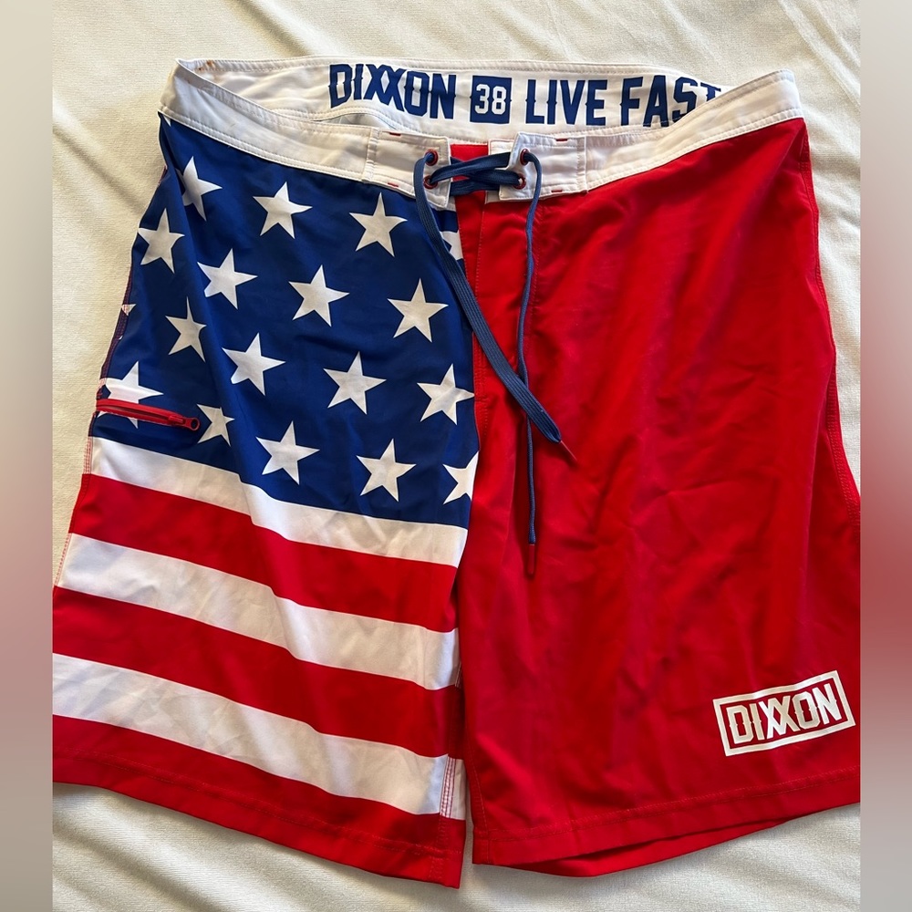 Dixxon Flannel brand board shorts , size 38